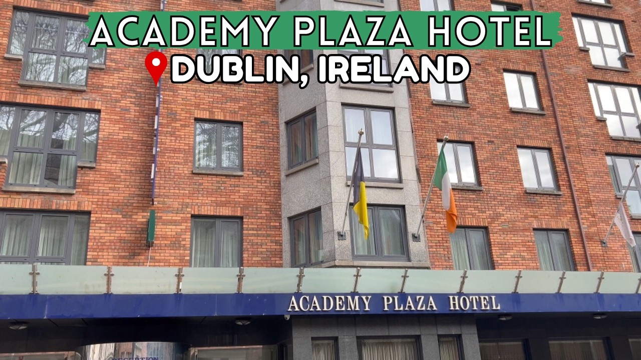 What It's Like Staying at the Academy Plaza Hotel in Dublin - Room Tour | Ireland