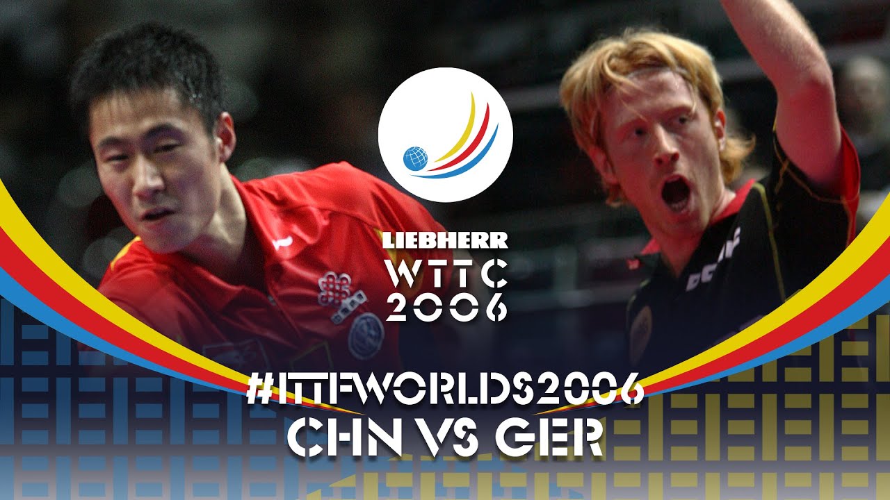 Wang Liqin vs Christian Suss | 2006 World Table Tennis Championships (MT QF)