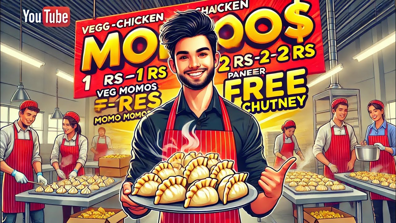 आप हैरान हो जाओगे यह जानकर 😱 | मात्र 1 रुपया से शुरू | 🤯 | Momos Business idea💡| #momos