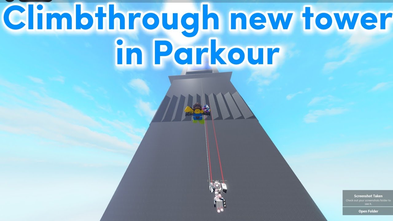 1 Gear Climbthrough Zenith Tower in Roblox Parkour | Roblox