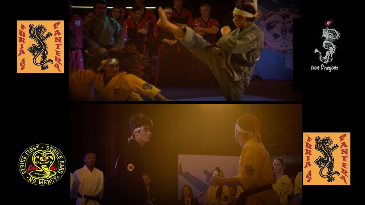 Cobra kai Season 6: Kwon Jae Sung Vs Diego Aguilar and Zara Malik Vs Maria Alvarez