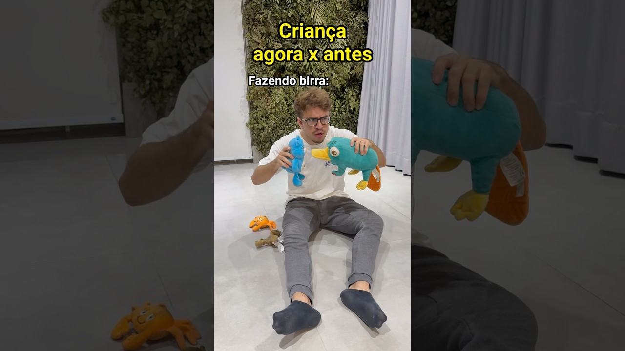 CRIAN&Ccedil;A DE AGORA X ANTIGAMENTE - Pt 2
