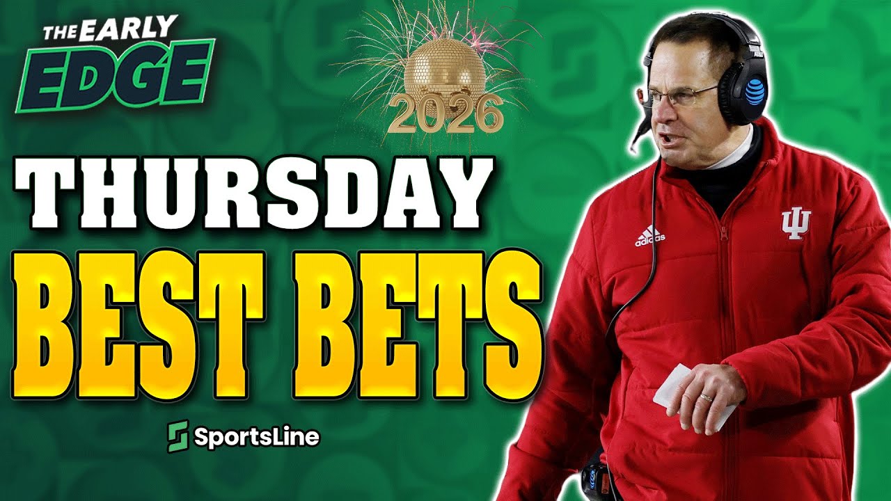 Thursday's BEST BETS: New Year's Day College Football Playoff Picks | The Early Edge