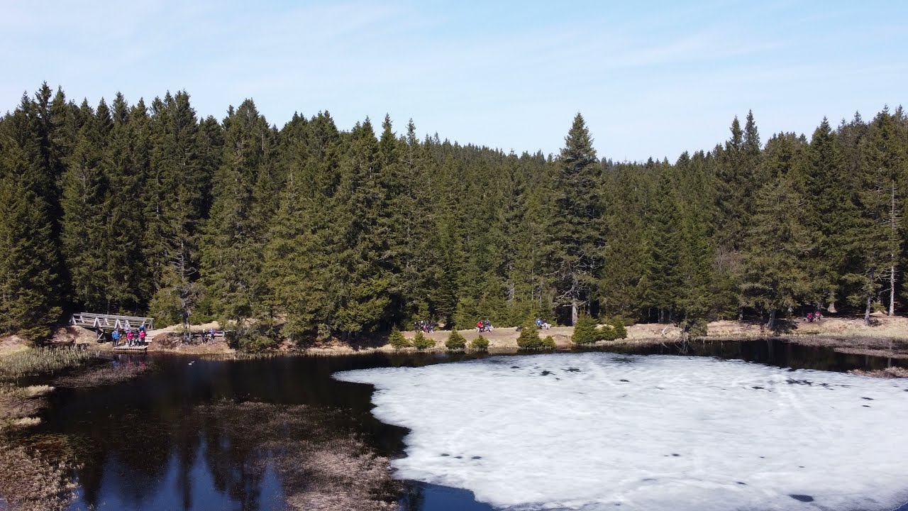 Črno jezero na Pohorju / DJI Mavic / Pohorje / Slovenia