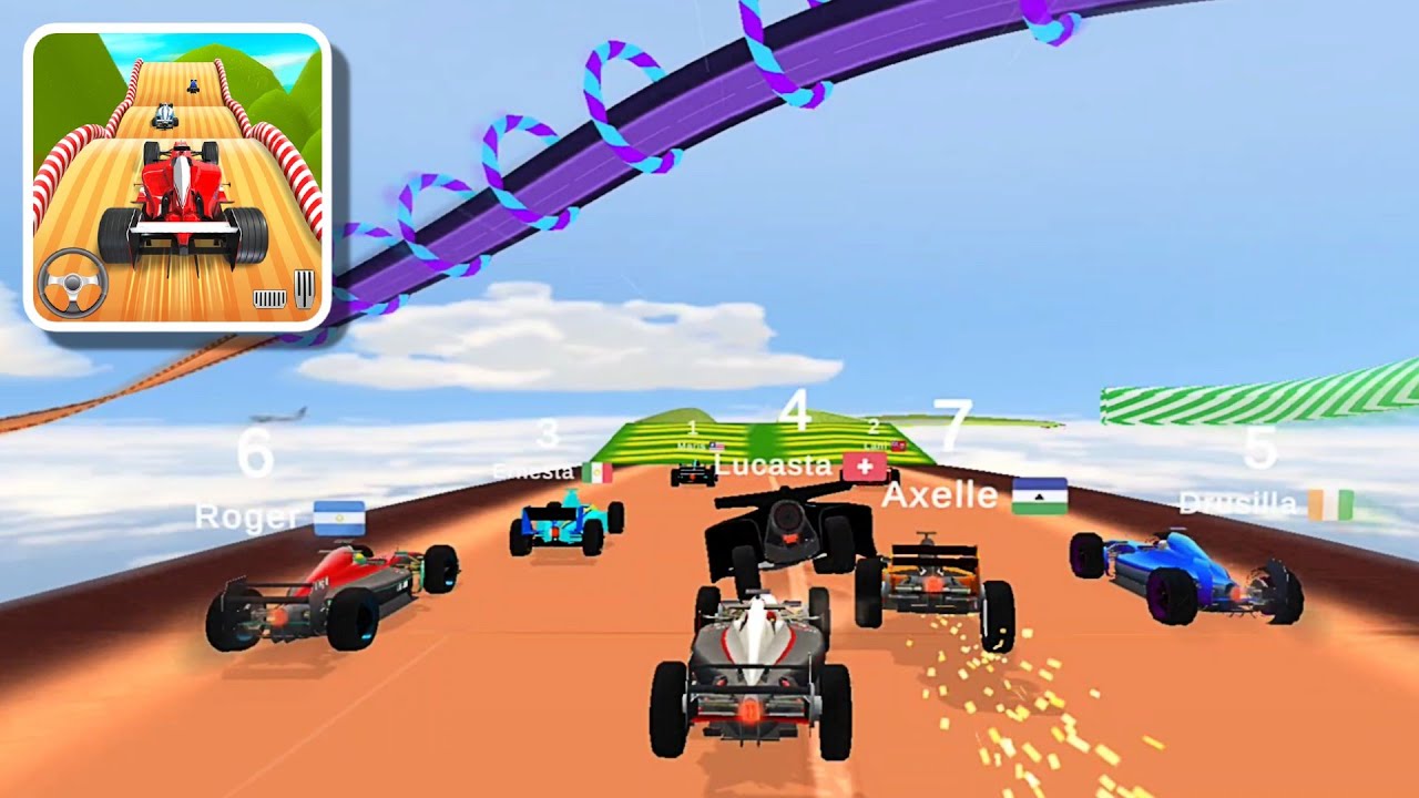 Formula Racing Car Games: Levels 431-440 In Landscape Mode