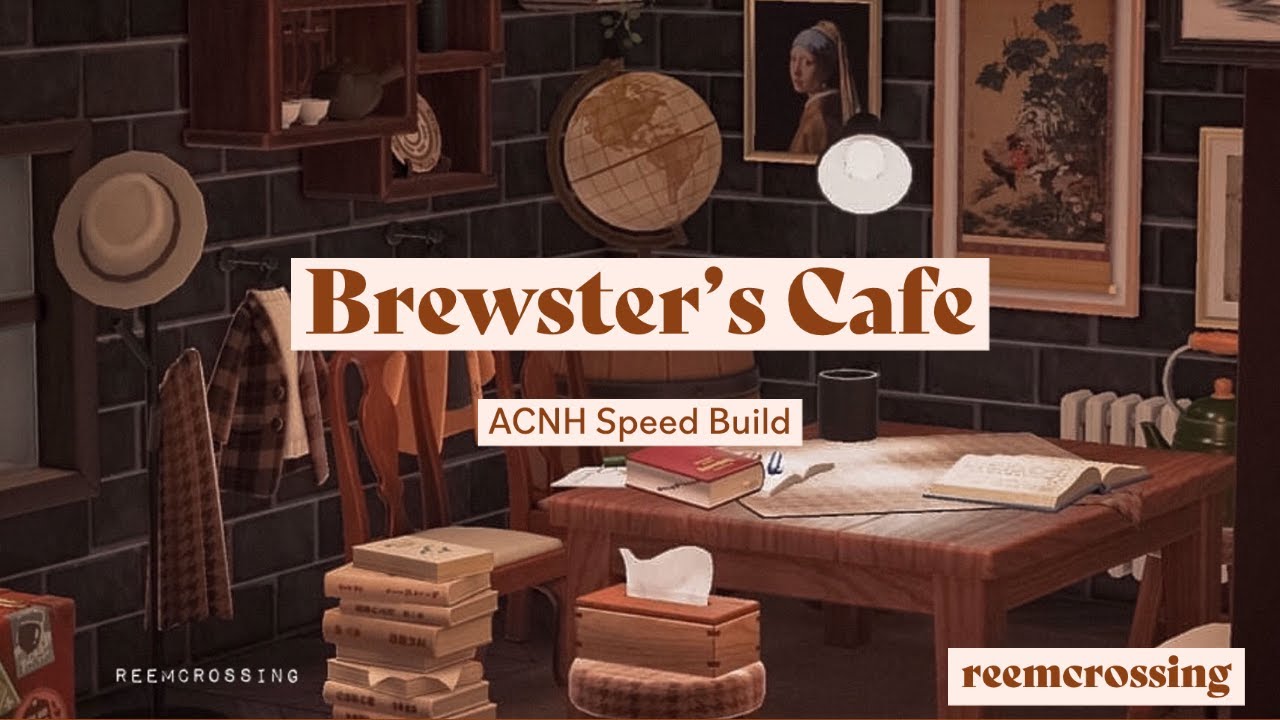 Brewster's Cafe | Speed Build | Animal Crossing New Horizons | ReemCrossing