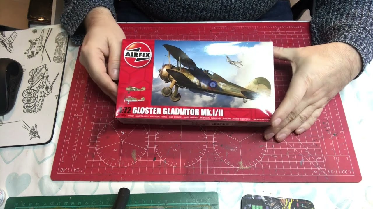 First Impressions, Airfix 1/72 Gloster Gladiator mk l/ll