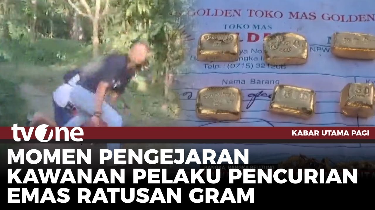 2 Pelaku Pencurian Perhiasan dan Emas Batangan Sebanyak 715 Gram ditangkap Polisi | tvOne
