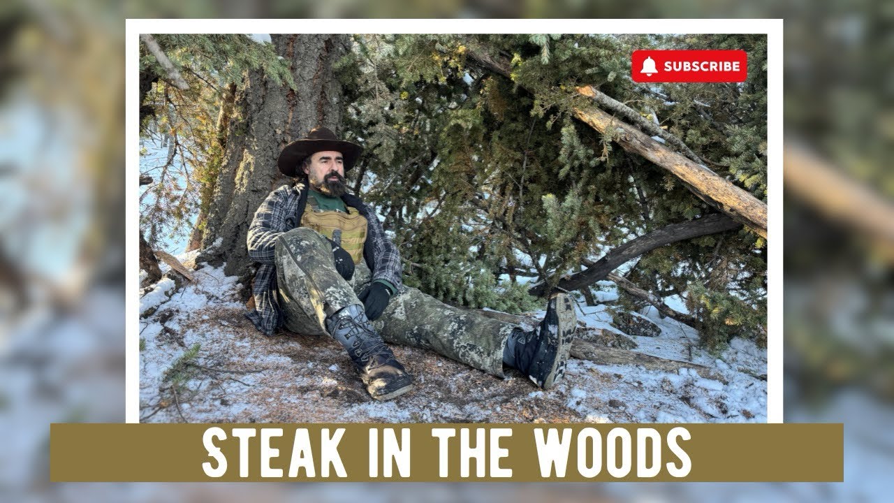 Cooking a Perfect Steak Alone in the Woods