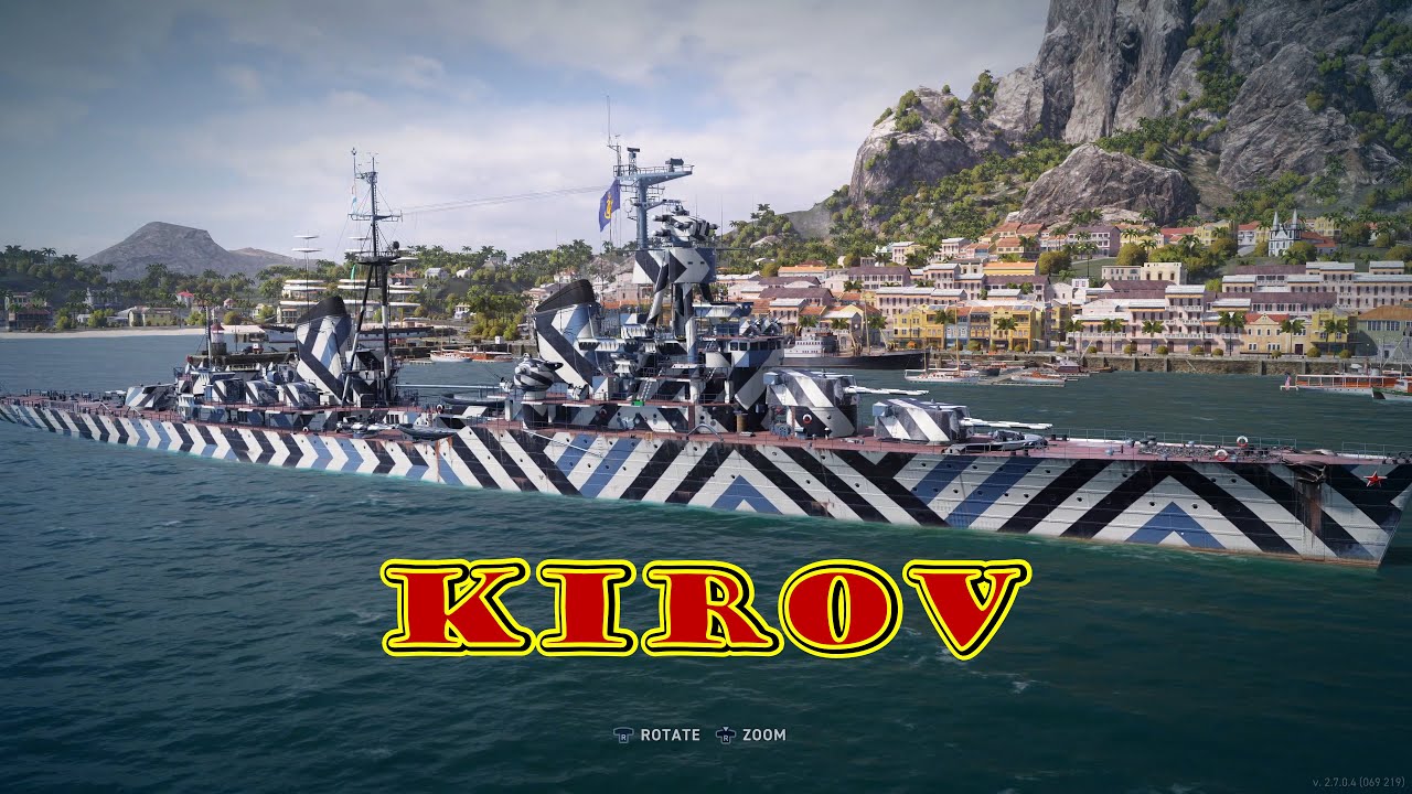 Meet The Kirov! Tier 4 Russian Cruiser (World of Warships Legends Xbox One X) 4k