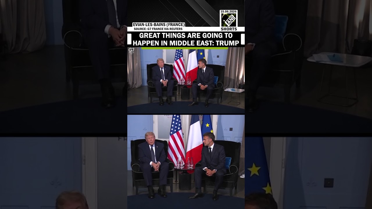 &ldquo;Great things are going to happen...&rdquo; Donald Trump discusses US-Iran Peace deal with France&rsquo;s Macron
