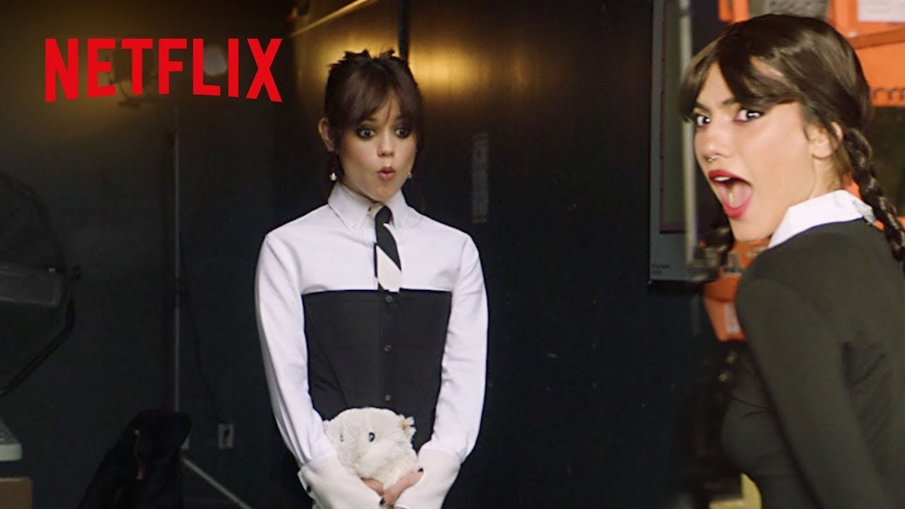 Si Jenna Ortega qui fait une surprise à un fan était doublé ? 😱 PARODIE