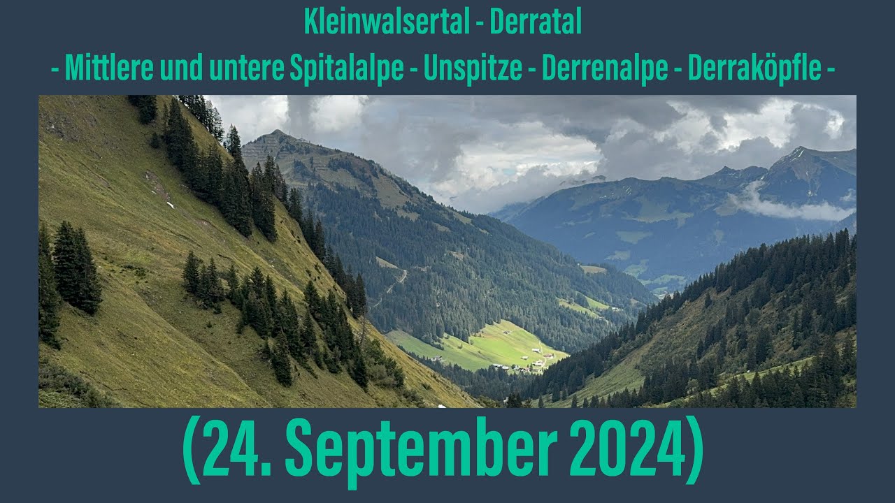 Kleinwalsertal: Derratal (24. September 2024) ￼