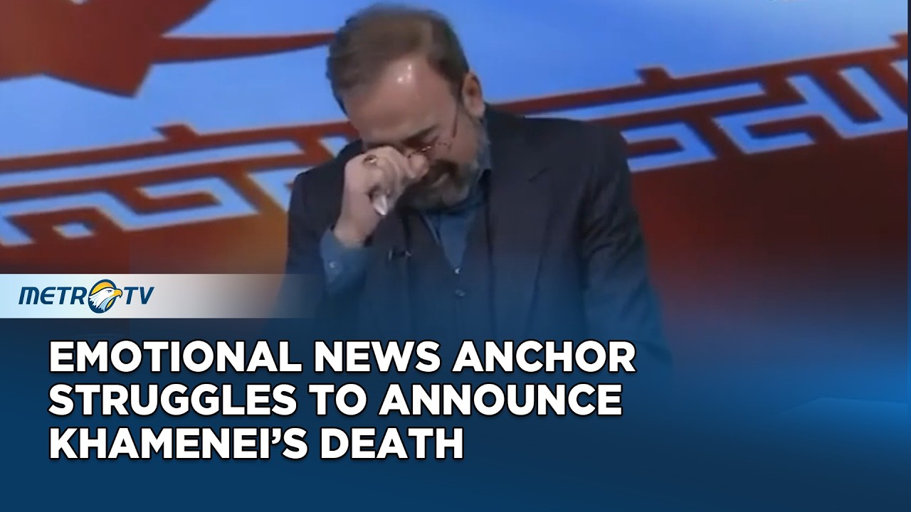 Iranian News Anchor Breaks Down Announcing Khamenei’s Death