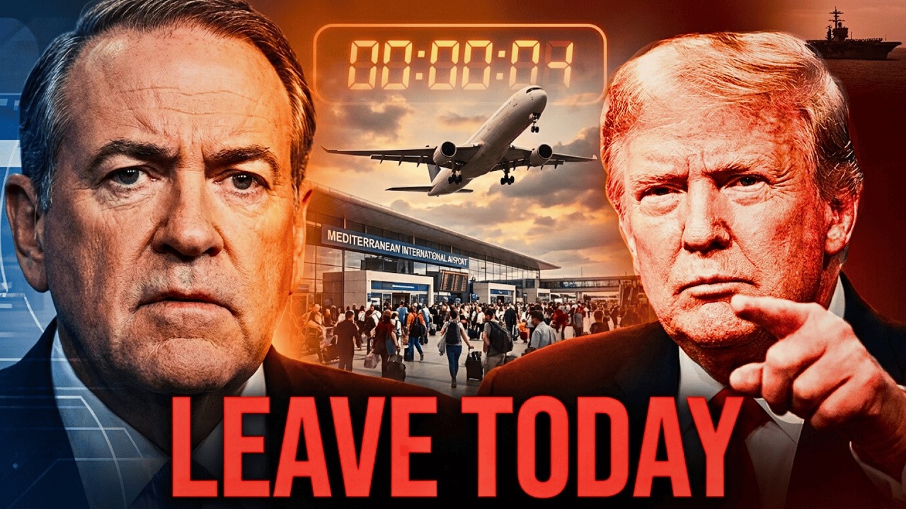 Huckabee's LEAVE TODAY Warning — The Signal That War May Be Hours Away