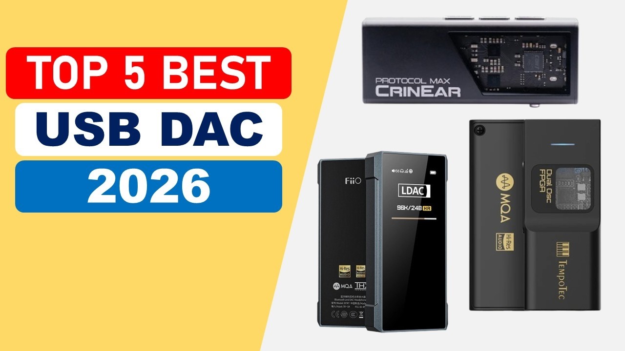 Top 5 Best USB DAC in 2026 | Best USB DAC From AliExpress