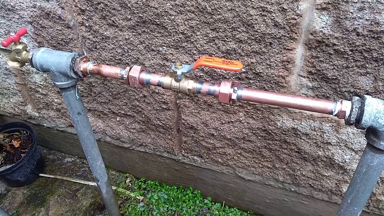 Aprende s&oacute;lo y R&aacute;pido | Sustituci&oacute;n de tuber&iacute;a galvanizada a tubo de cobre.