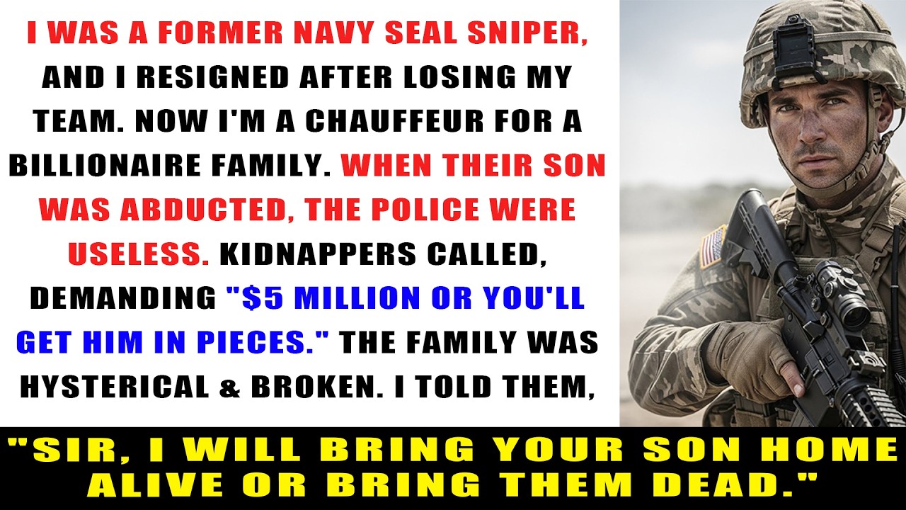 The Family's Chauffeur Said He'd Bring The Son Back  They Didn't Know He Was Ex Navy SEAL