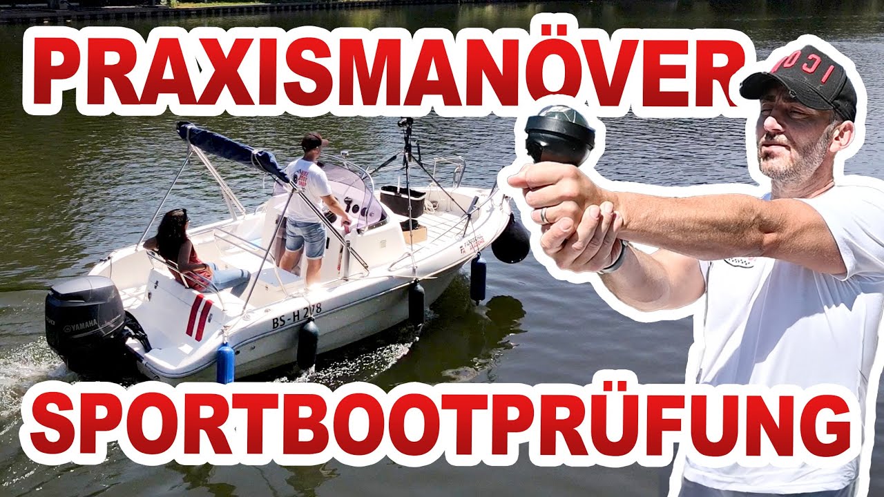 Bootsführerschein: Grundmanöver l Sportboot l SBF See & Binnen 🌊