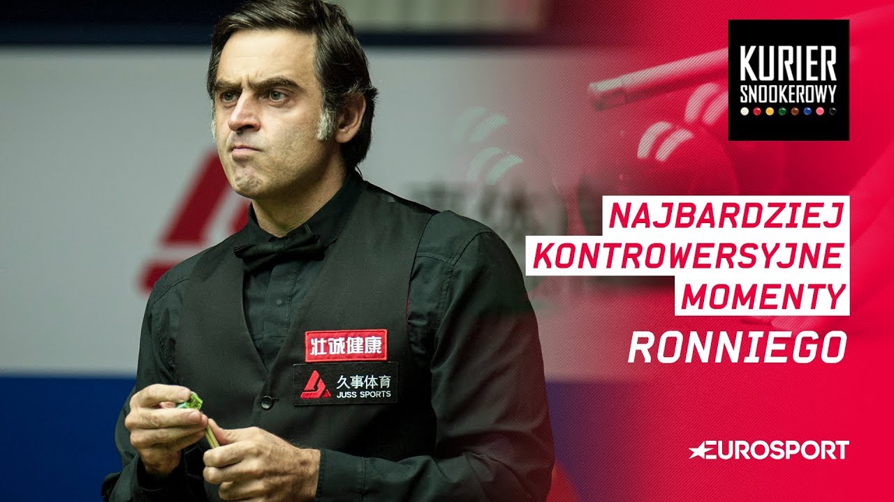 Ronnie O'Sullivan - kontrowersyjny mistrz snookera. Oto MOMENTY z jego kariery