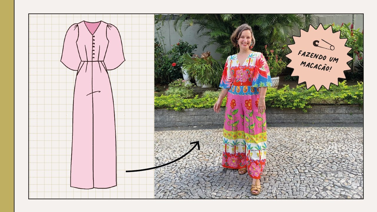 🌷🌻 fazendo um macacão colorido! 🌸🌹 (com perguntas e respostas)