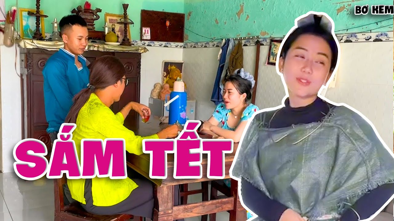 Mượn Chị Hai Tiền Sắm Tết Không Được, Bơ Kem Tự Thiết Kế Đồ Chơi Tết Cực Đẹp  | Bơ Kem