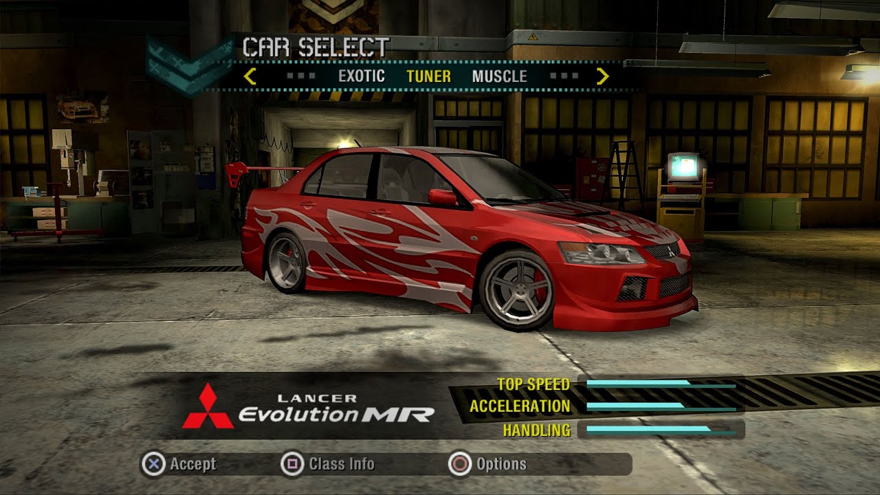 NFS Carbon - Demo (PS2)