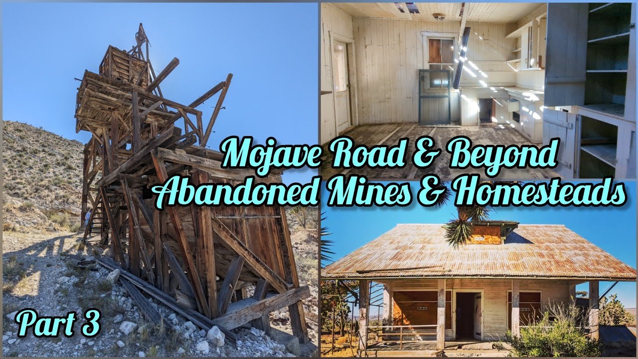 Mojave Road & Beyond || Abandoned Mines, Homesteads, Rings Trail Hike || Pt 3 Jeep Comanche