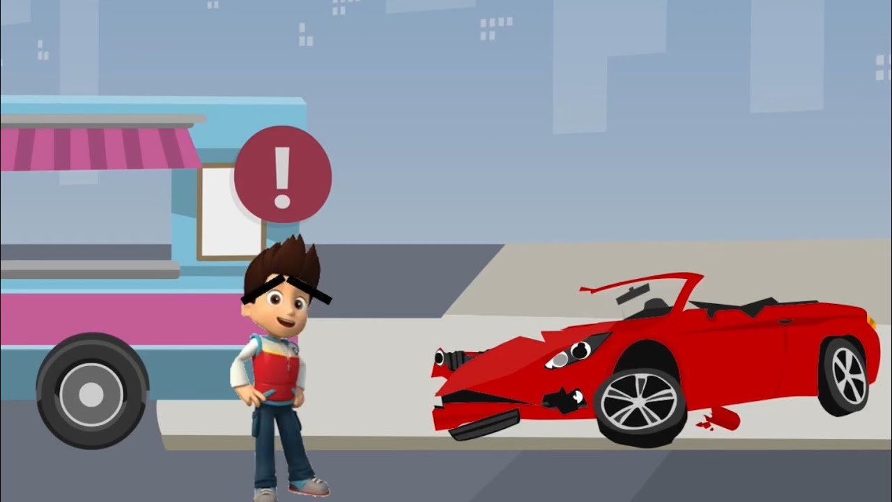 Ryder Destroys A Car / Grounded