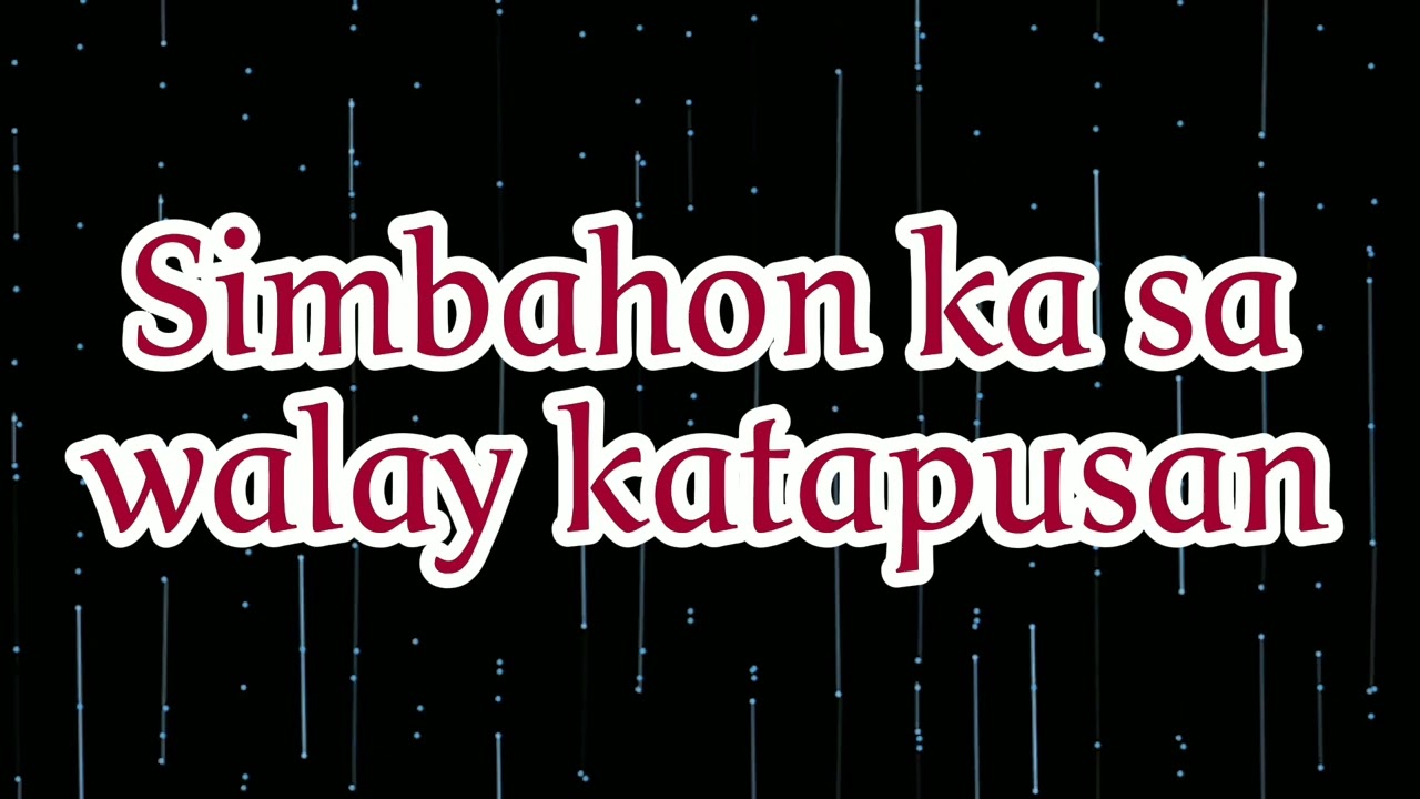 TANANG TRIBU MAGADAYEG [ PIANO /MINUS ONE ]