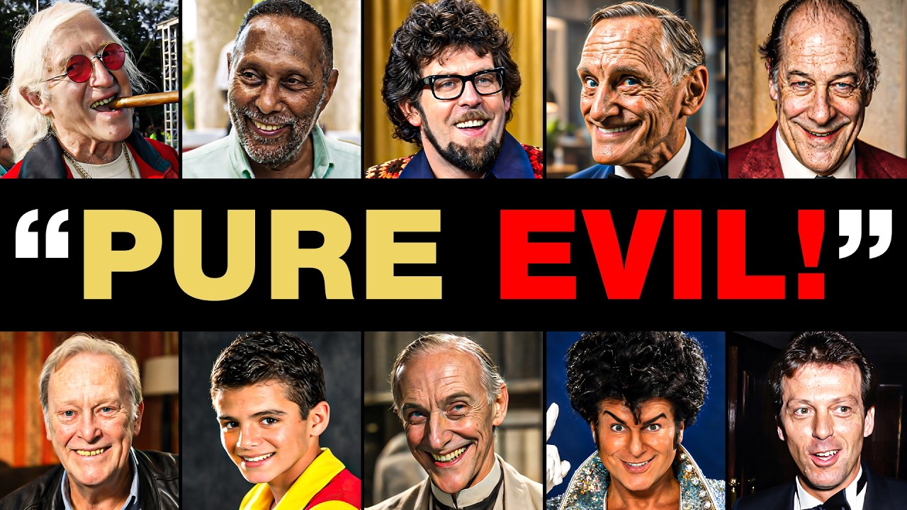 PURE EVIL: 11 British TV Stars Who Changed for the Worse