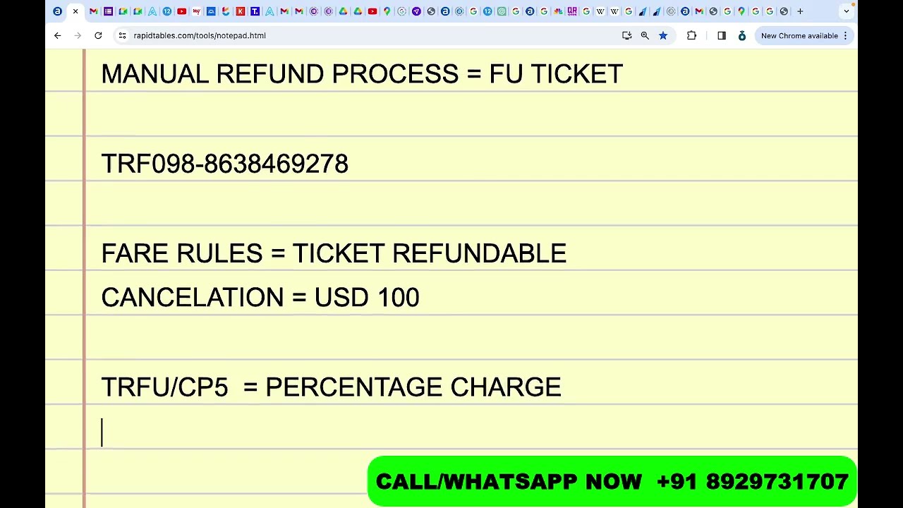 Amadeus session - 66 | Manual and Automatic Refunds | How to Void a Refunded Ticket | TravelOcademy