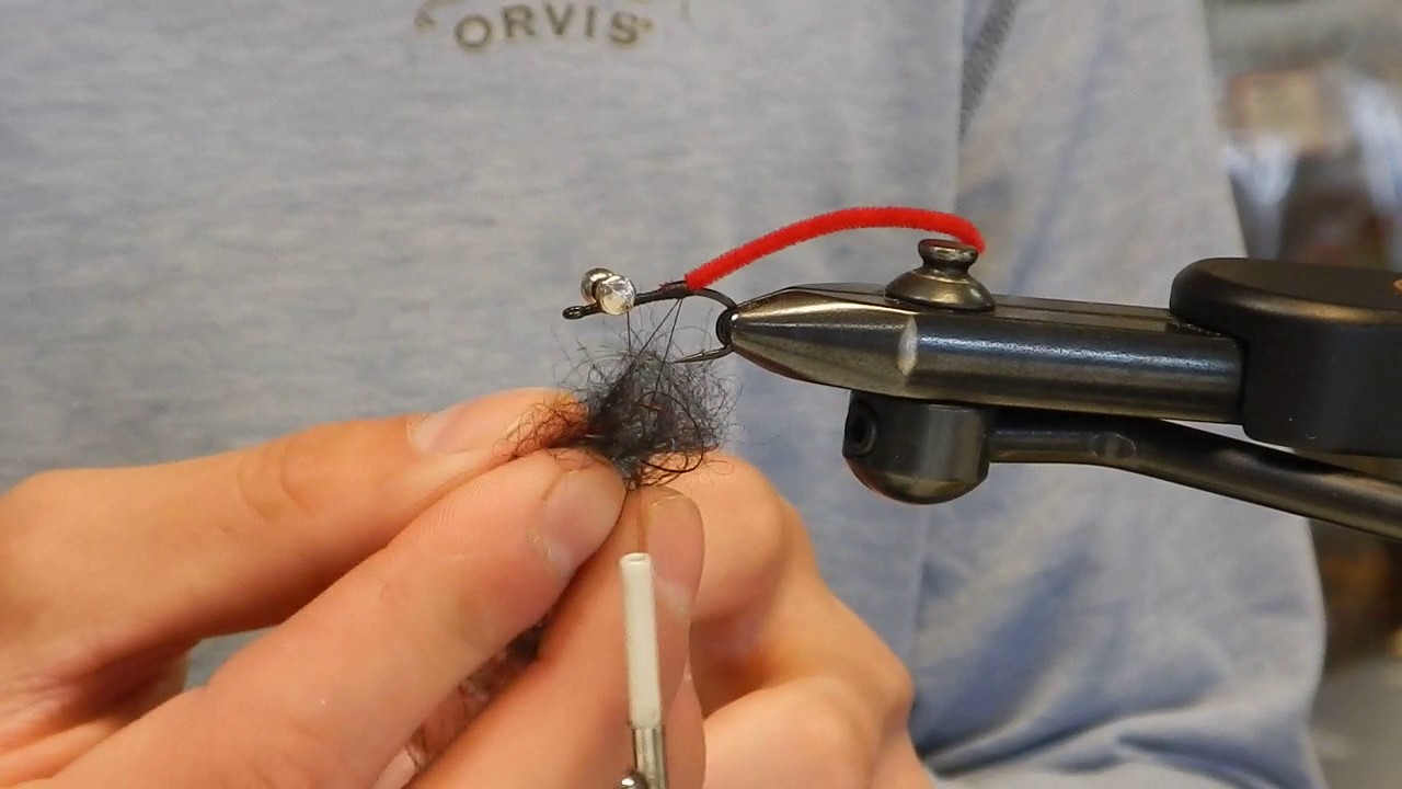 Brad Kellerman shows his fav Carp Flies