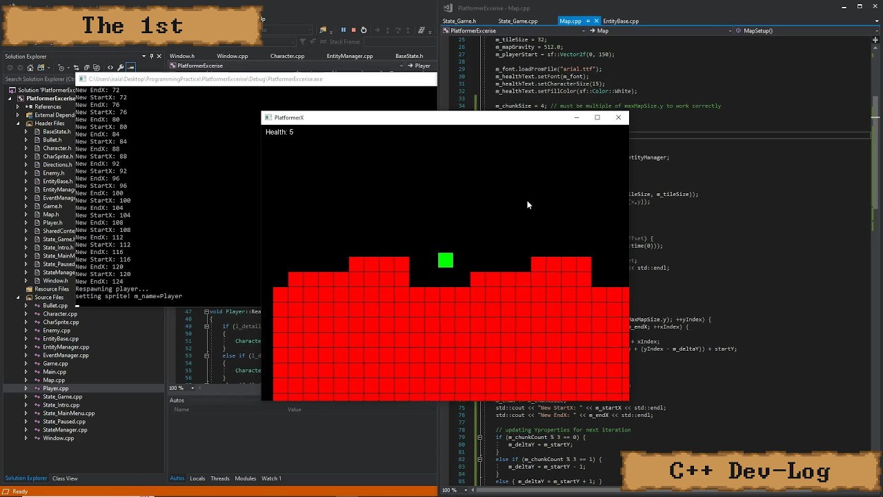 Dev-Log 14 | The 1st C++ Game
