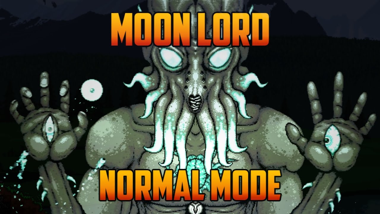 Terraria - Moon Lord Boss, Melee on Normal Mode (1.3.0.2)