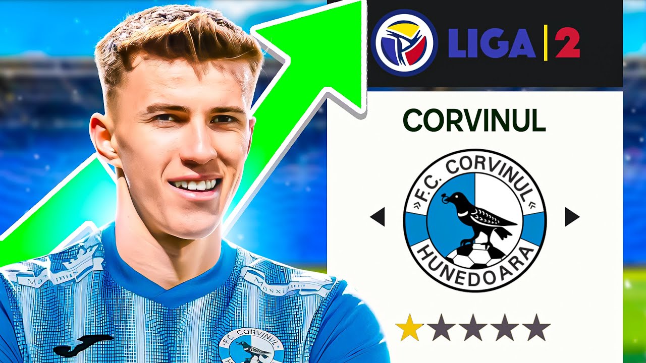RECONSTRUIM CORVINUL HUNEDOARA in FC 24 !