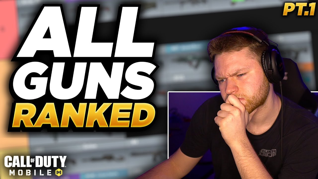 Ranking Every Gun in Call of Duty Mobile Season 6 | BEST vs WORST (Part 1)