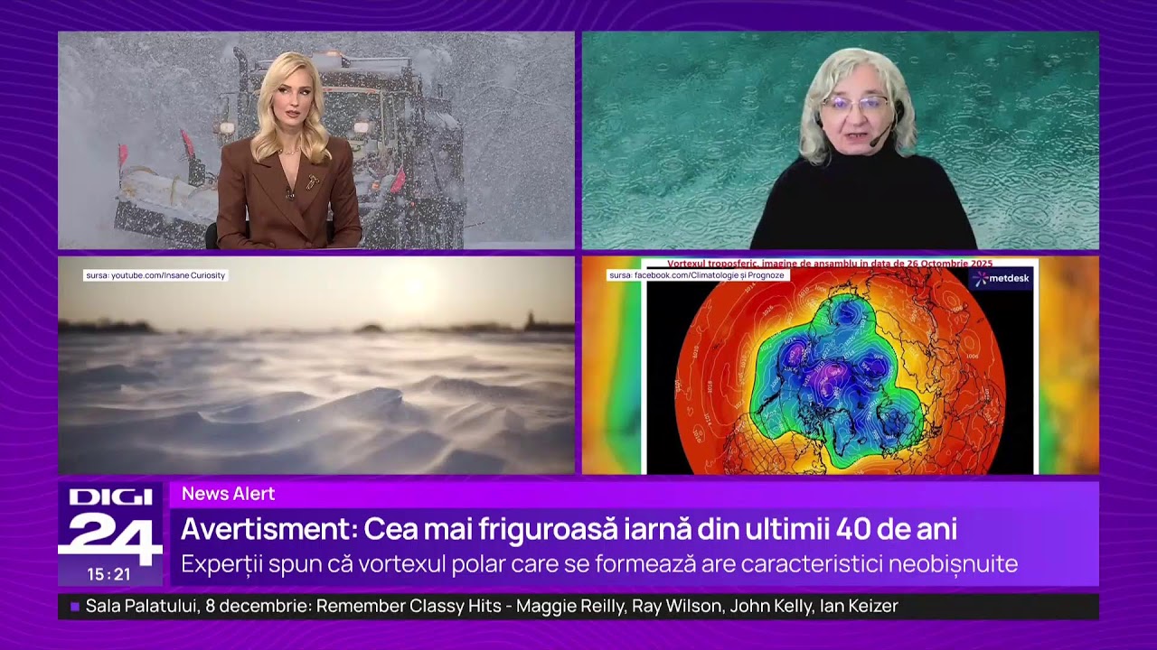 🟣 Știrile Digi24 de la ora 15&ndash; 27 octombrie 2025