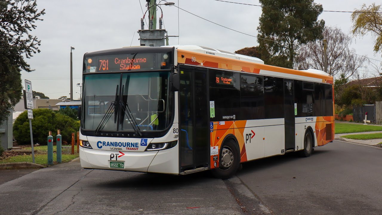 Cranbourne Transit Bus 80 Scania K310UB, Volgren 