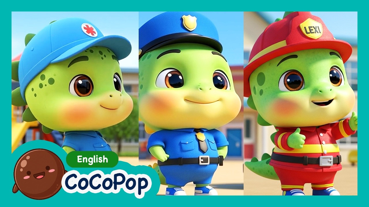 Rescue Vehicles Song for Kids! 🚒 Fire Truck 🚓 Police Car 🚑 Ambulance |  Educational Safety Song