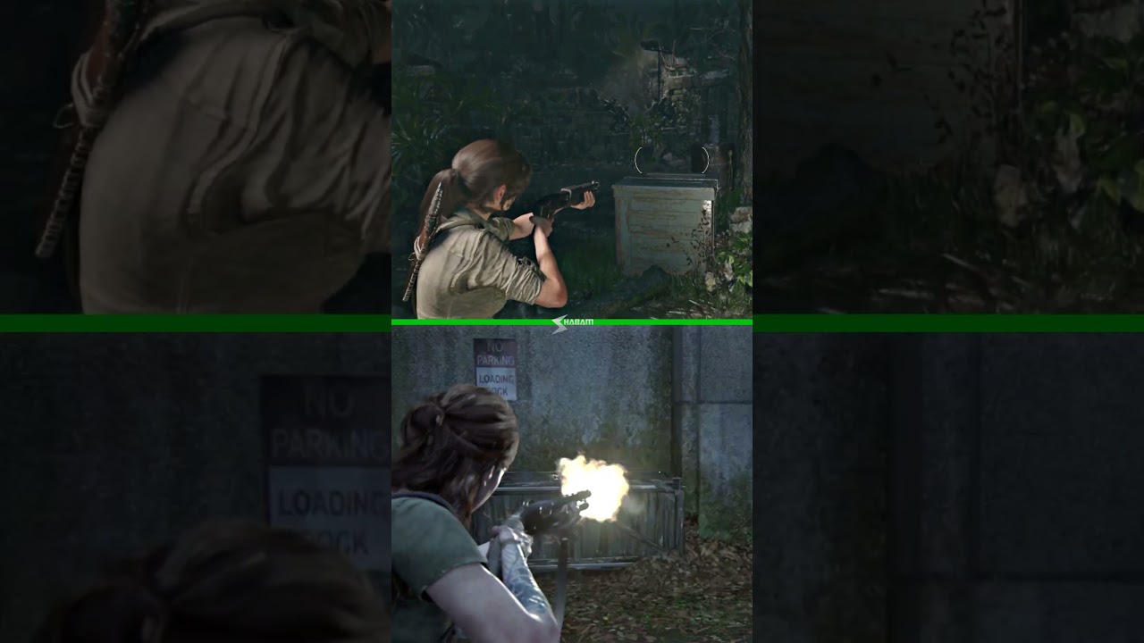 Wood Physics Comparison (Shadow Of The Tomb Raider Vs TLOU2)