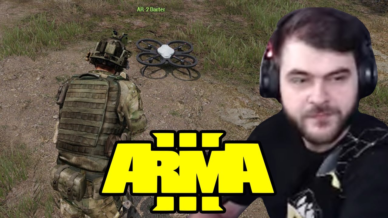 Dron WOJSKOWY i problemy ze sterowaniem - Arma 3