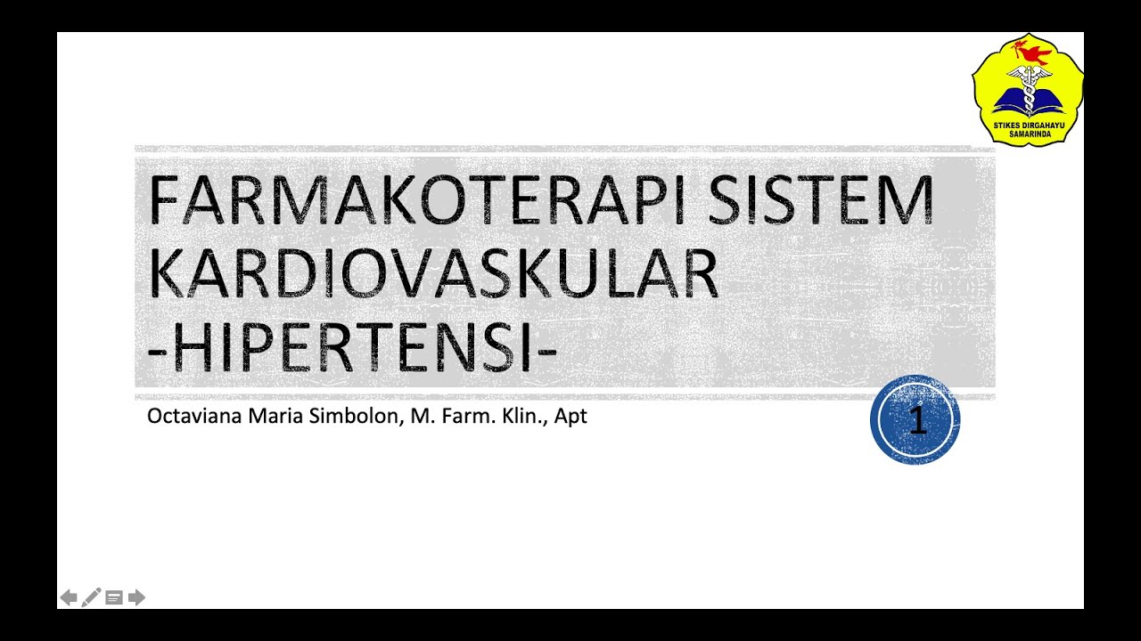 Farmakoterapi Hipertensi