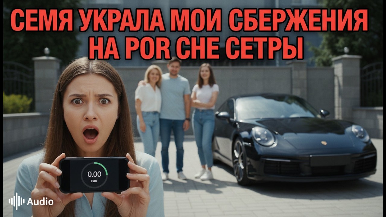 Родители опустошили мои сбережения ради «Порше» сестры — судебный вердикт навсегда шокировал семью