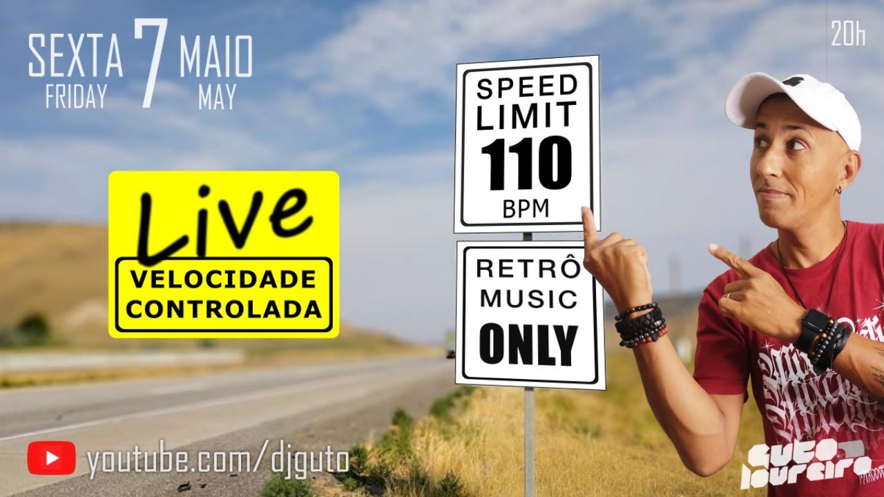 LIVE - GUTO LOUREIRO - RETR&Ocirc; MIX - VELOCIDADE CONTROLADA ! S&oacute; at&eacute; 110 BPM !
