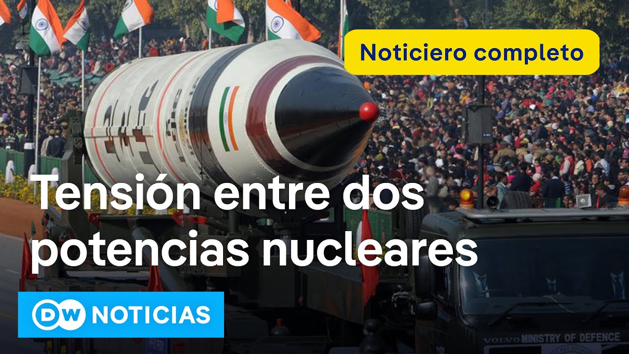 🔴 DW Noticias del 3 de mayo: Pakistán lanza misil de advertencia a India en Cachemira
