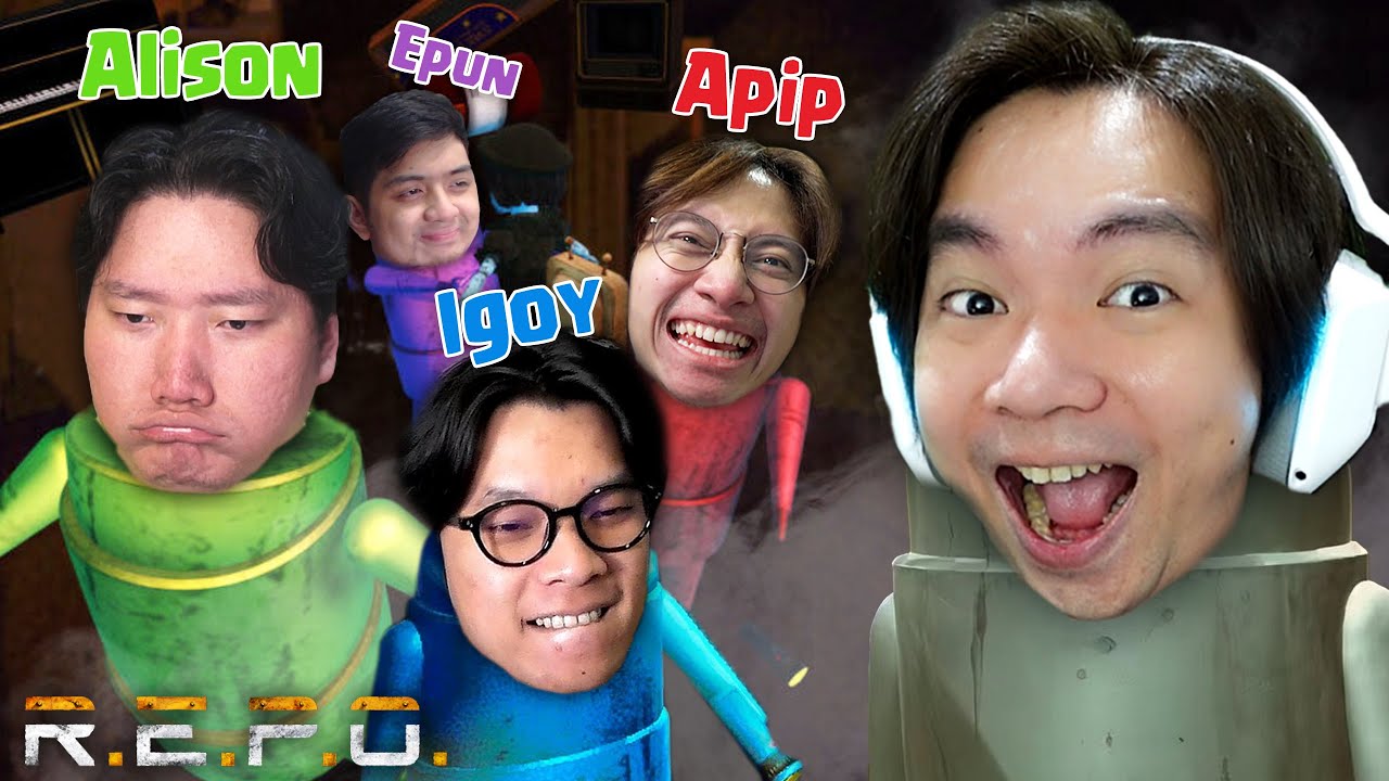 Makin Banyak Monsternya Nih Di Game REPO Ft Team Kaciw