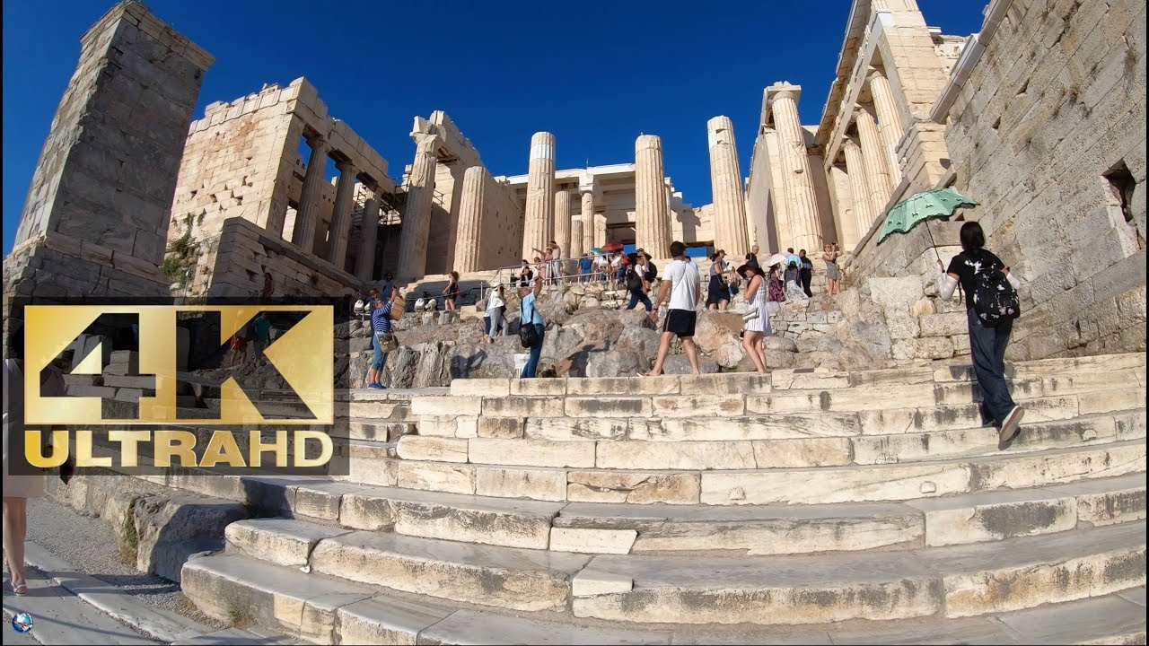 Greece Acropolis 4K