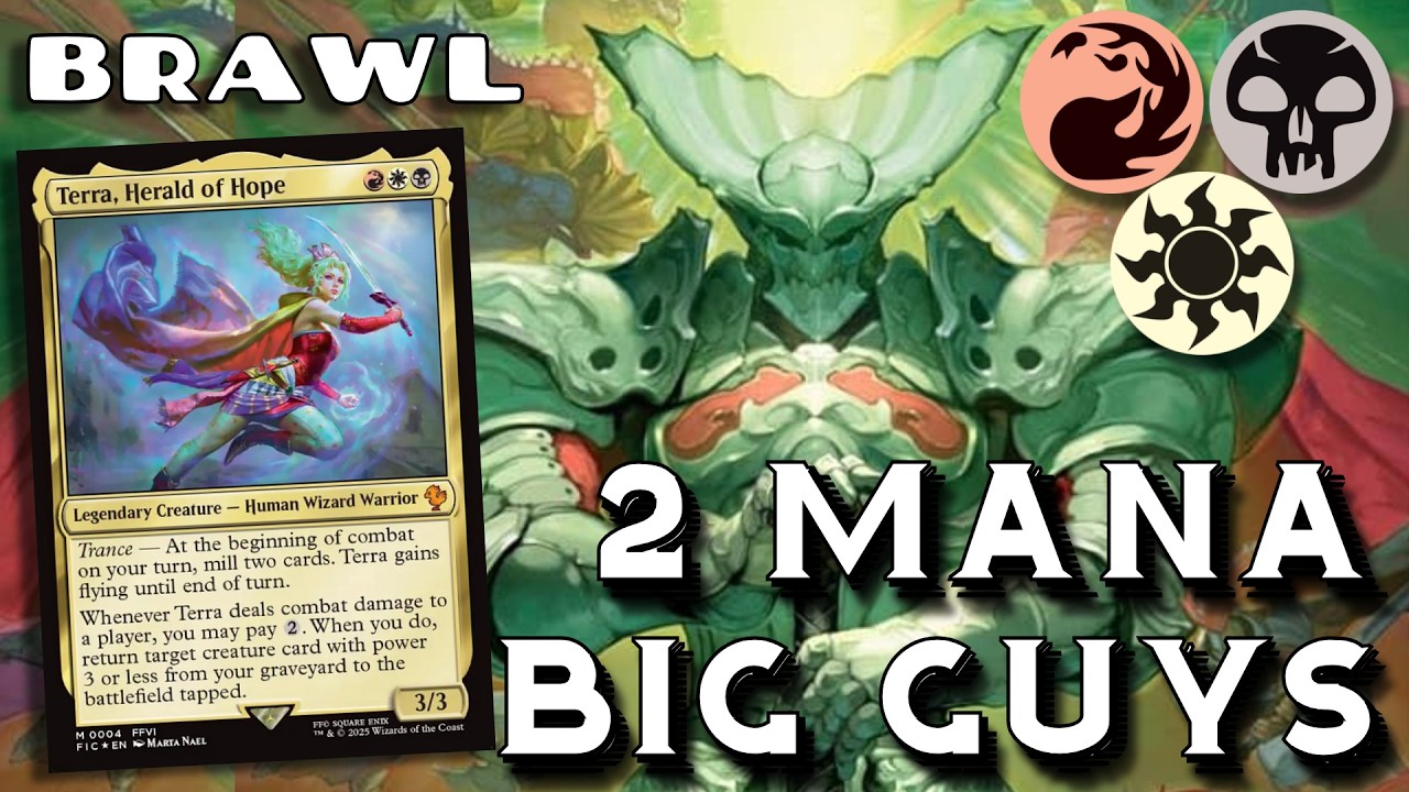 I Can't Believe it's only 2 MANA!! Terra, Herald of Hope - Brawl MTG Arena Gameplay