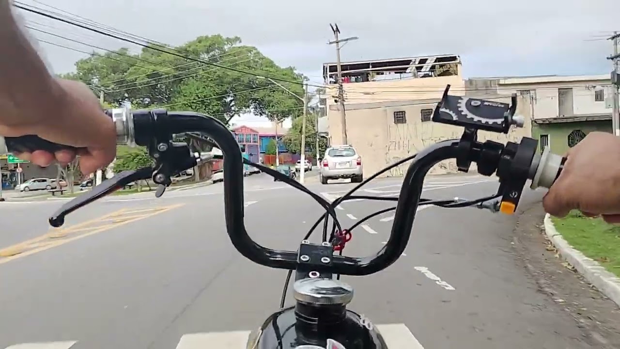 O QUE ACONTECE QUANDO VOCÊ ENCARA SP DE BIKE MOTORIZADA